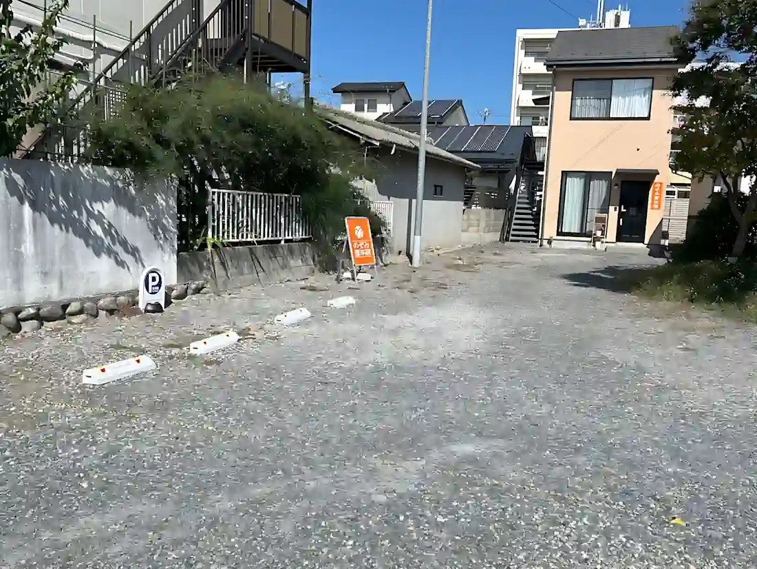 のぞみ整体院の駐車場